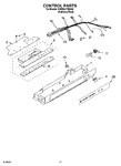 Diagram for 12 - Control Parts, Parts Not Illustrated