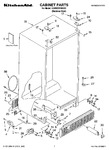 Diagram for 01 - Cabinet Parts