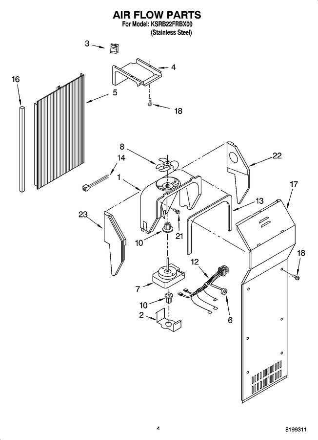 Diagram for KSRB22FRBX00