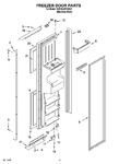 Diagram for 08 - Freezer Door Parts