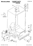 Diagram for 01 - Cabinet Parts