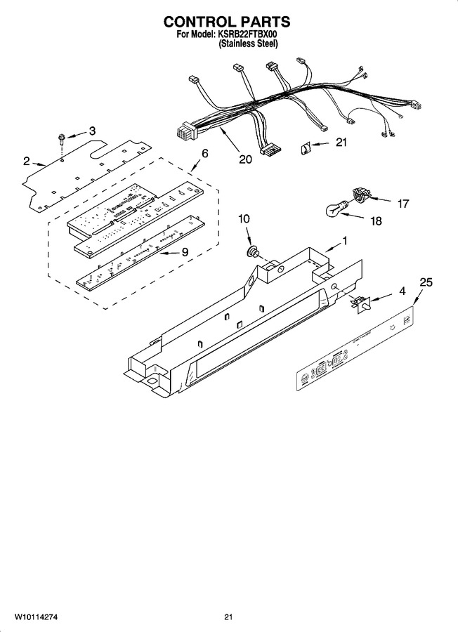 Diagram for KSRB22FTBX00