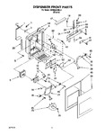 Diagram for 07 - Dispenser Front