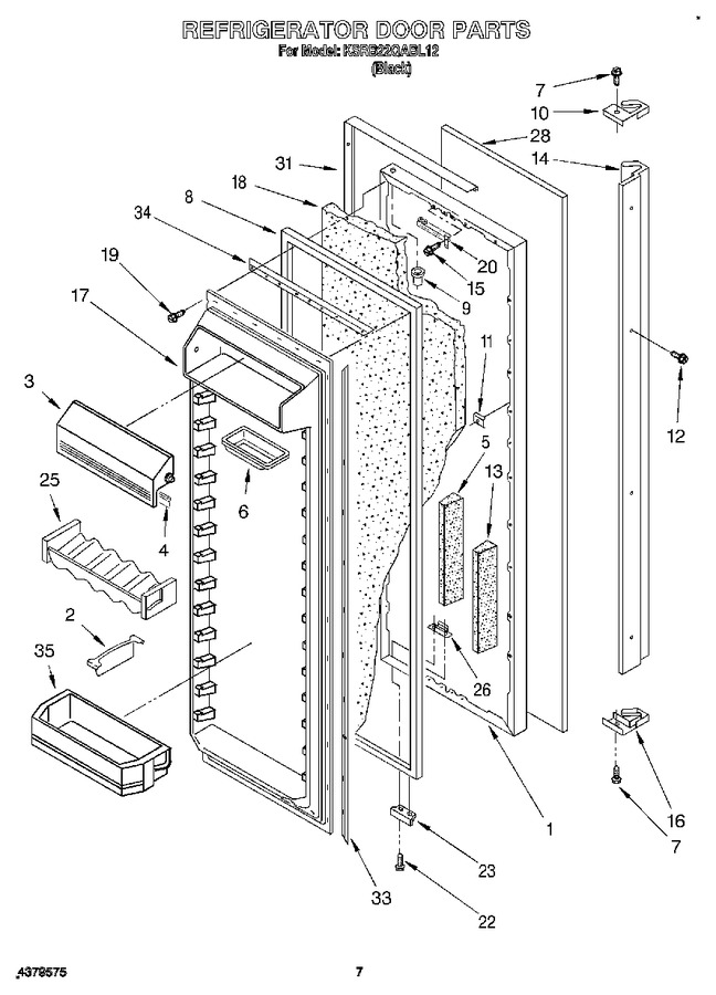 Diagram for KSRB22QABL12