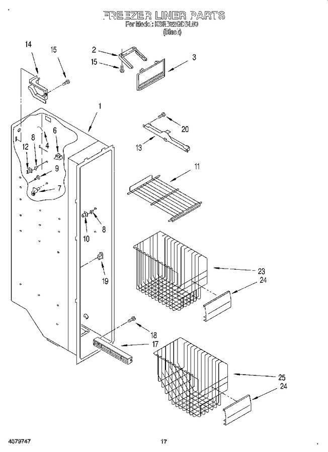 Diagram for KSRB22QDBL00