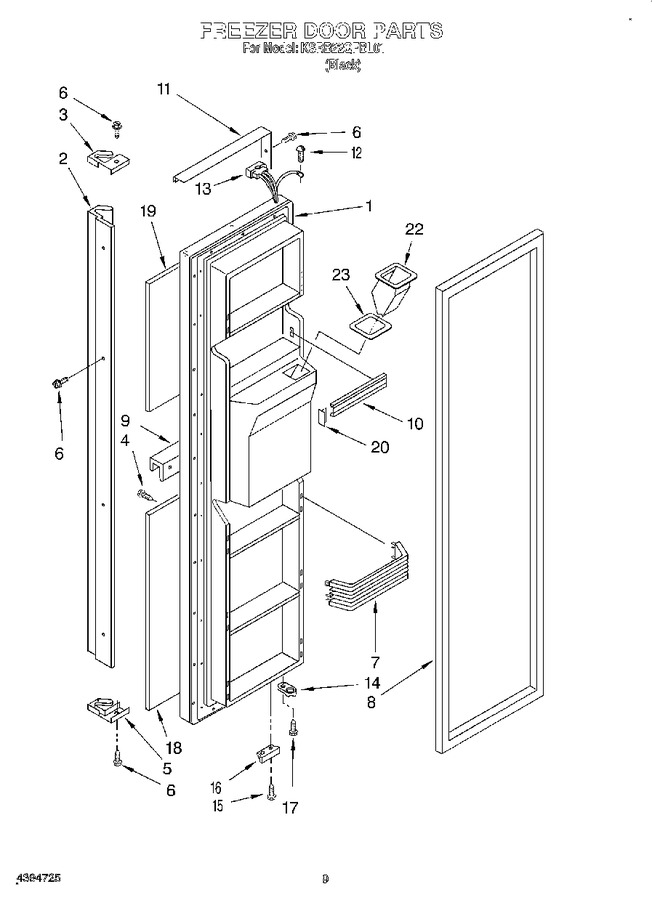 Diagram for KSRB22QFBL01