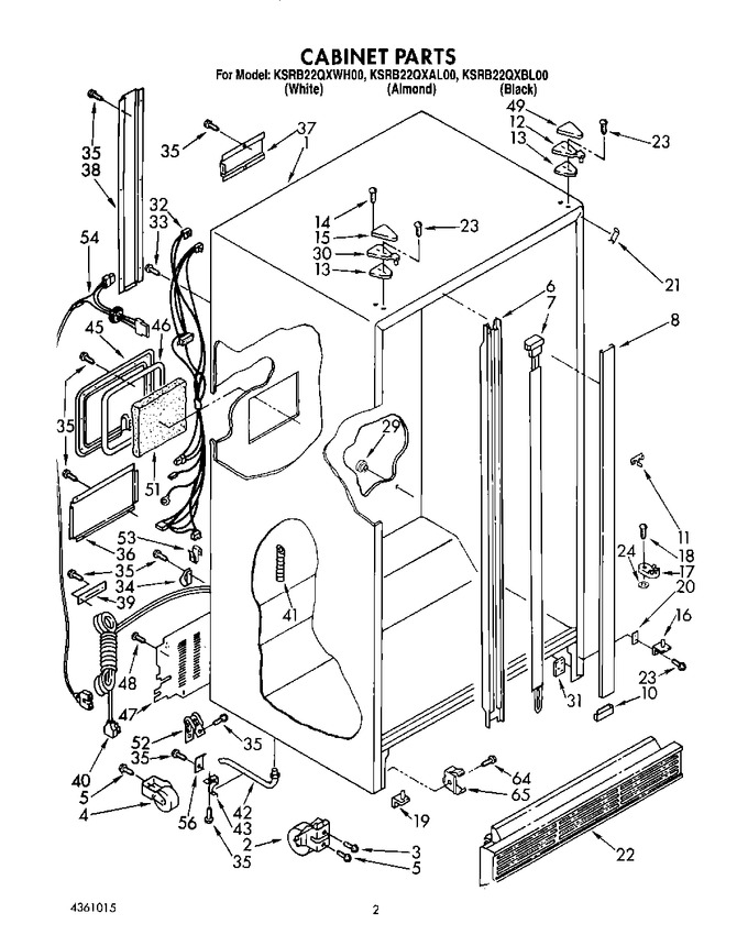 Diagram for KSRB22QXBL00