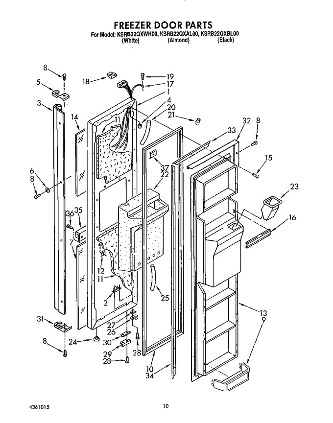 Diagram for KSRB22QXBL00