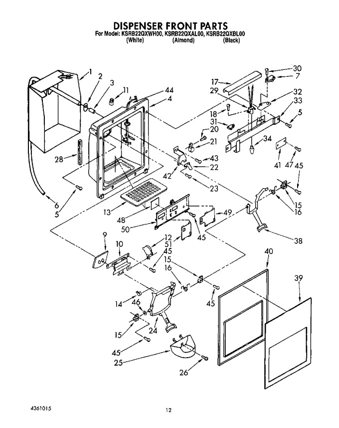 Diagram for KSRB22QXBL00