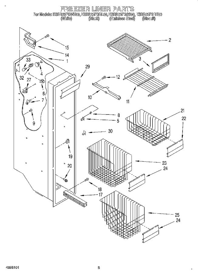 Diagram for KSRB25FGBL00