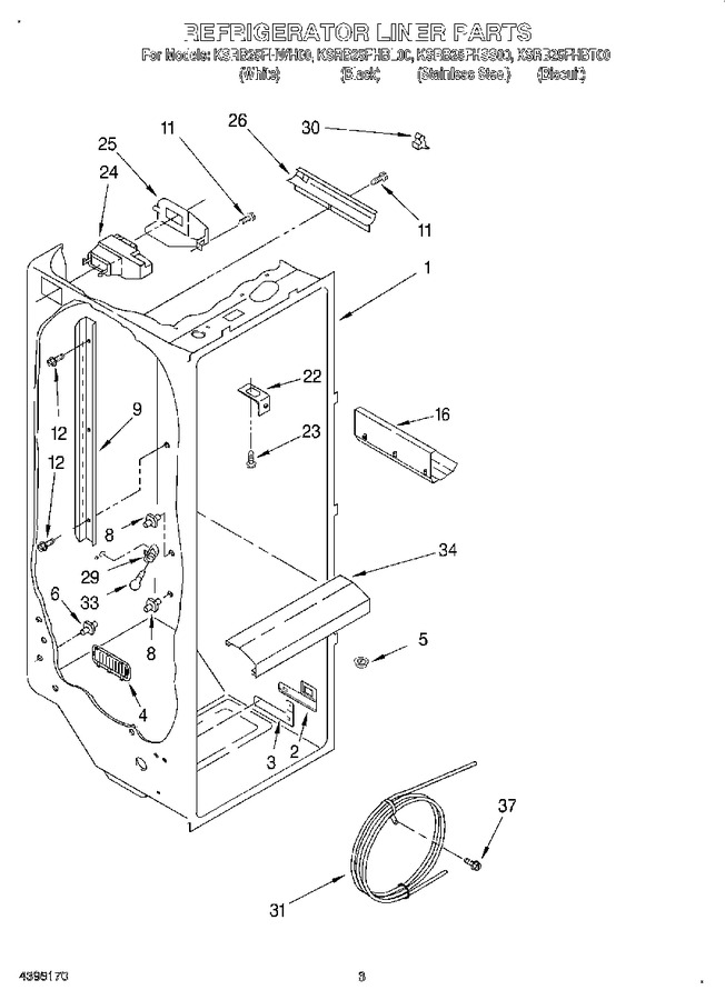 Diagram for KSRB25FHSS00