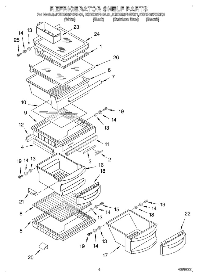 Diagram for KSRB25FHBL01