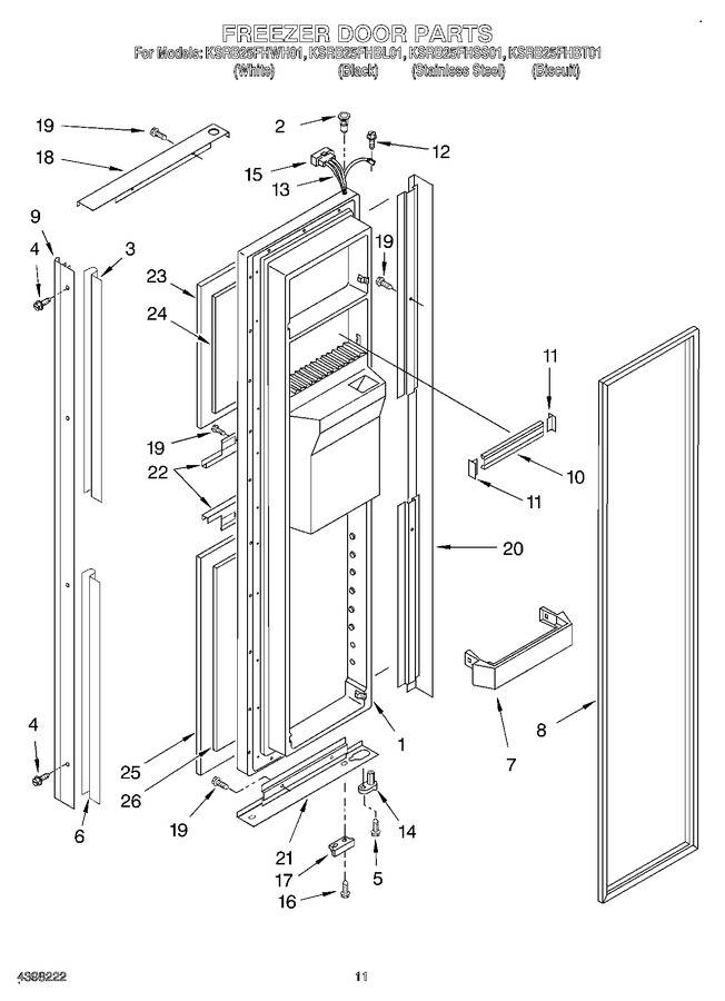 Diagram for KSRB25FHSS01