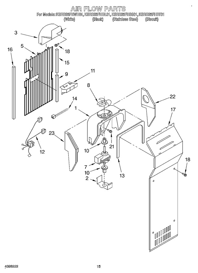 Diagram for KSRB25FHWH01