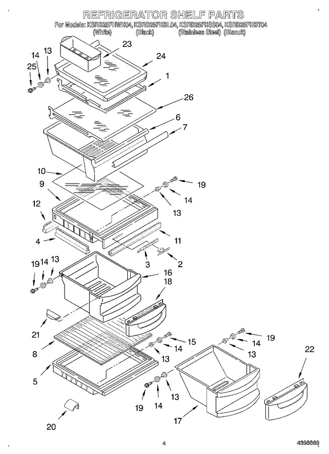 Diagram for KSRB25FHBT04