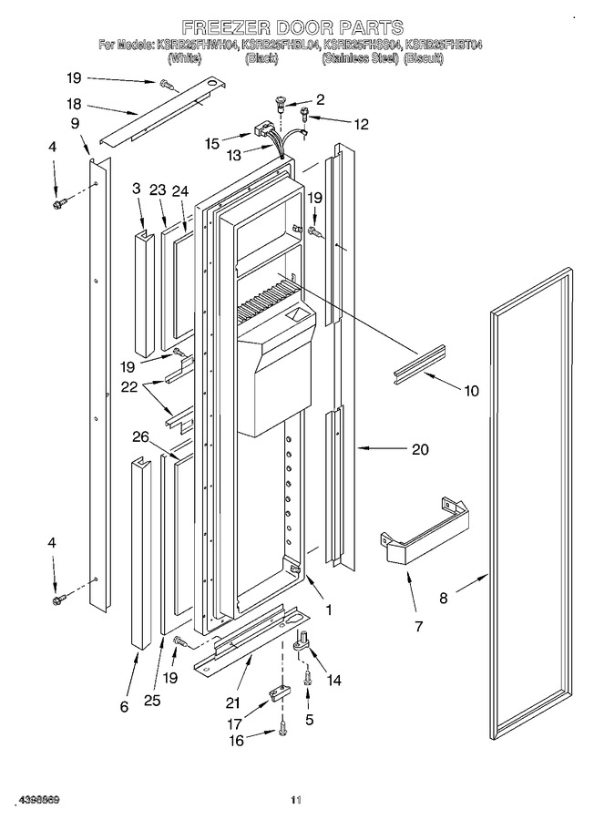 Diagram for KSRB25FHSS04