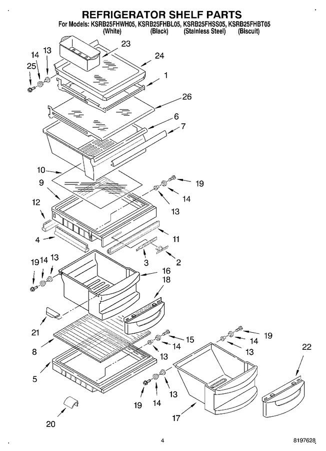 Diagram for KSRB25FHBT05