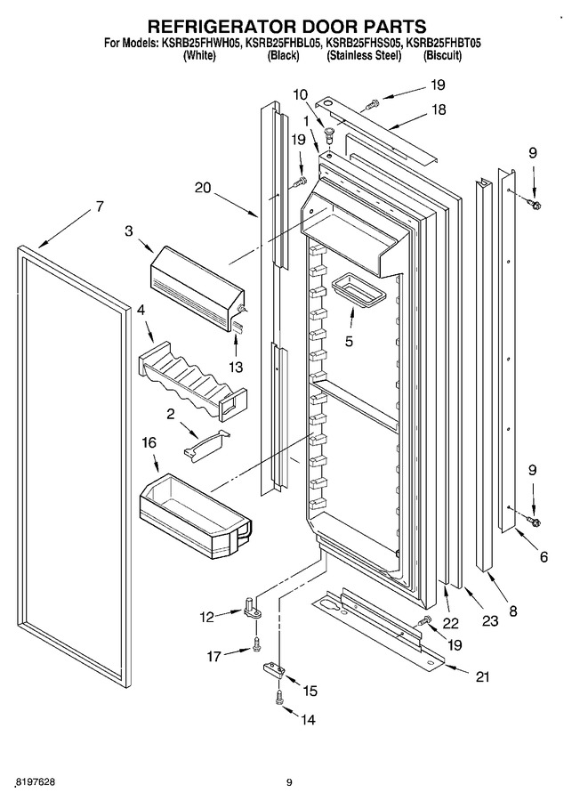 Diagram for KSRB25FHBT05