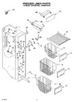 Diagram for 04 - Freezer Liner