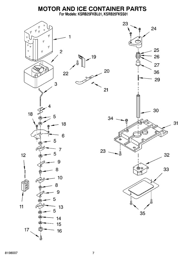 Diagram for KSRB25FKSS01