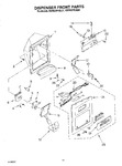 Diagram for 08 - Dispenser Front