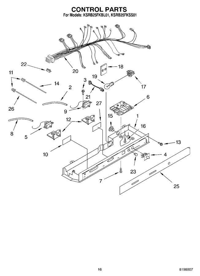 Diagram for KSRB25FKBL01