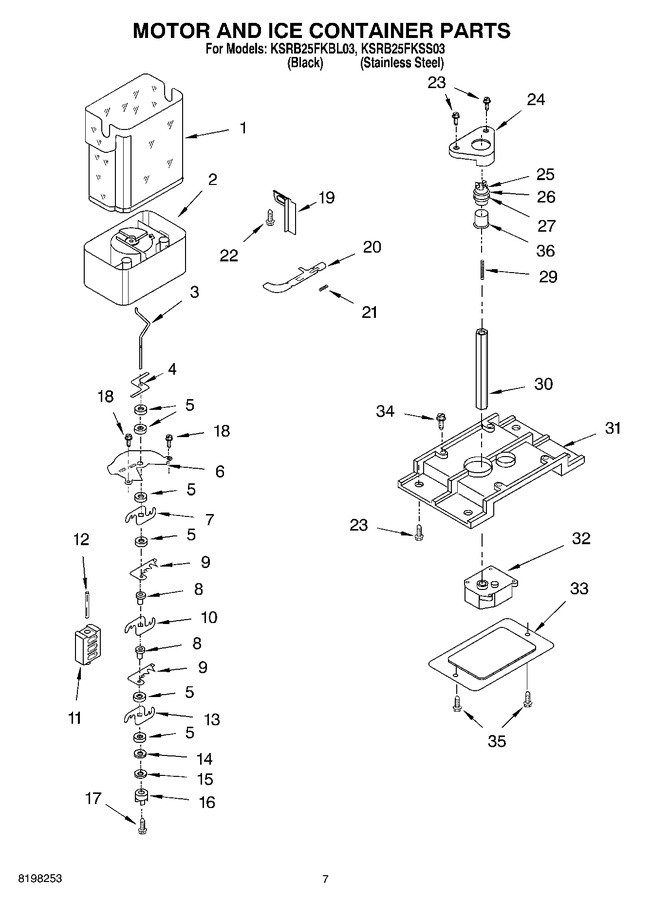 Diagram for KSRB25FKBL03