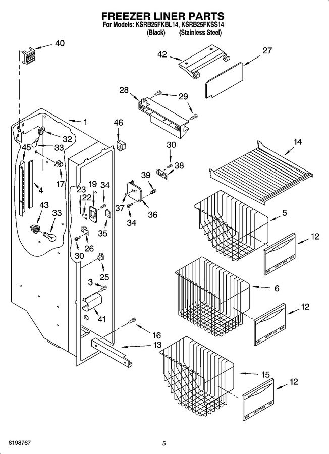 Diagram for KSRB25FKSS14