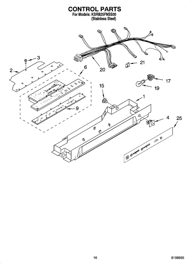 Diagram for KSRB25FNSS00