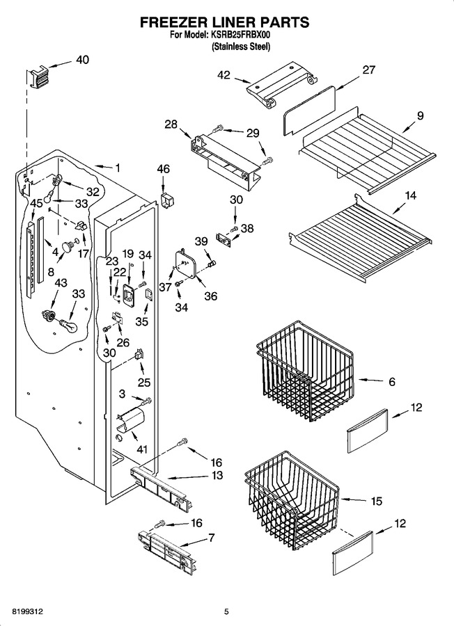 Diagram for KSRB25FRBX00