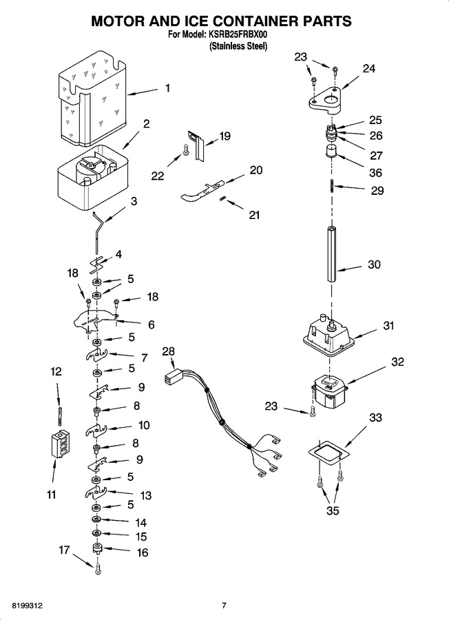 Diagram for KSRB25FRBX00