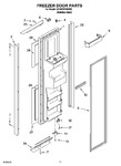 Diagram for 07 - Freezer Door Parts