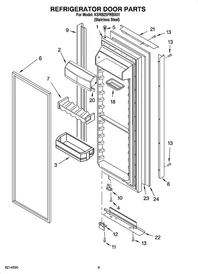 Diagram for KSRB25FRBX01