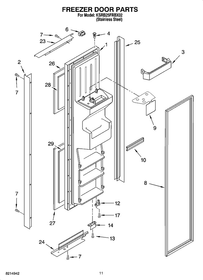 Diagram for KSRB25FRBX02