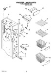 Diagram for 04 - Freezer Liner Parts