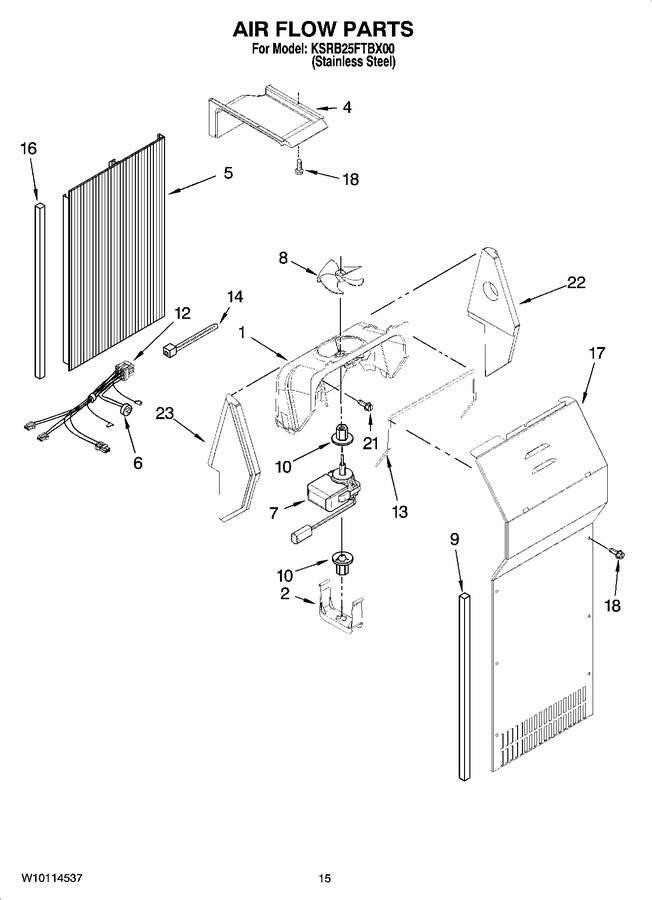 Diagram for KSRB25FTBX00