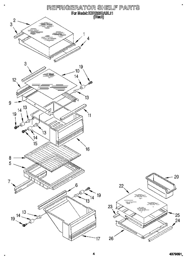 Diagram for KSRB25QABL11