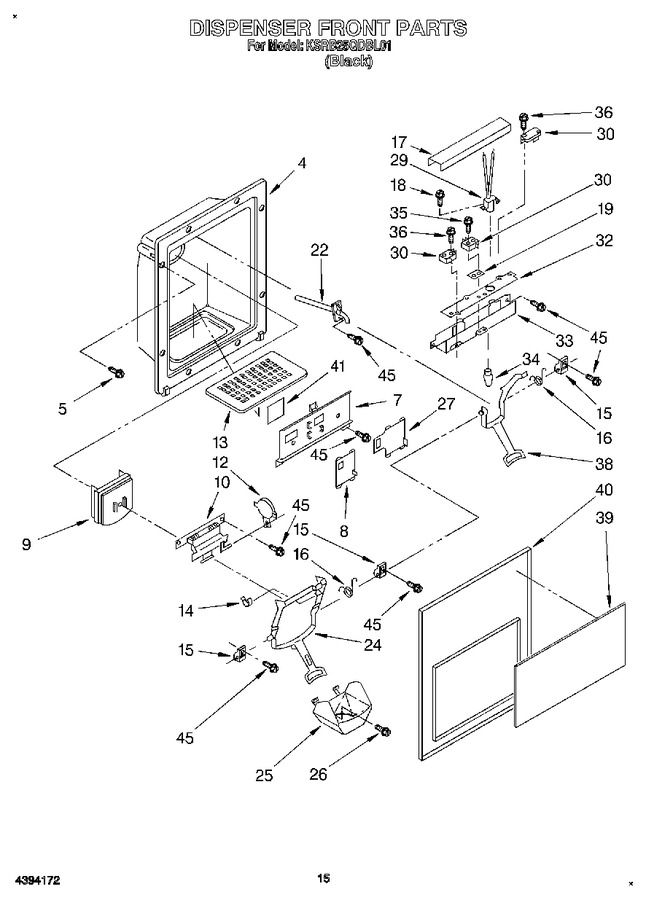 Diagram for KSRB25QDBL01