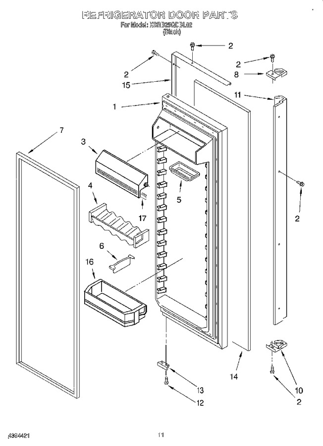 Diagram for KSRB25QDBL02