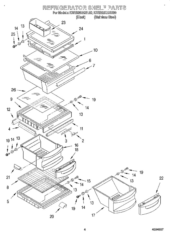 Diagram for KSRB25QGBL00