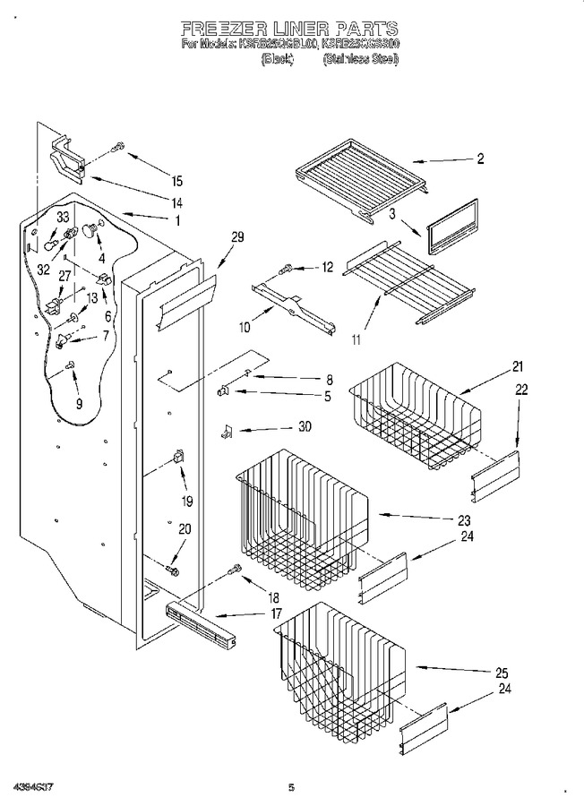 Diagram for KSRB25QGBL00