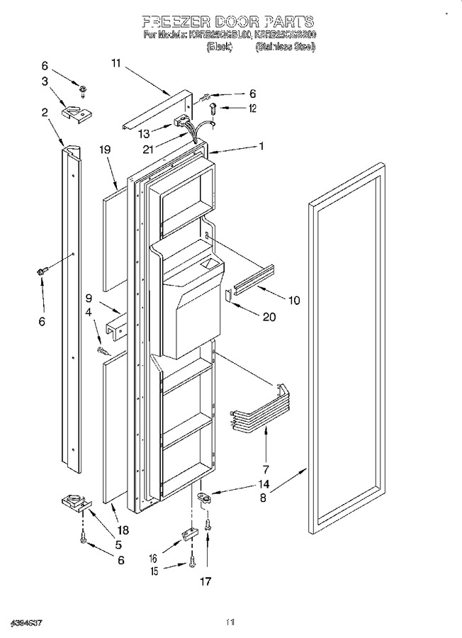 Diagram for KSRB25QGBL00