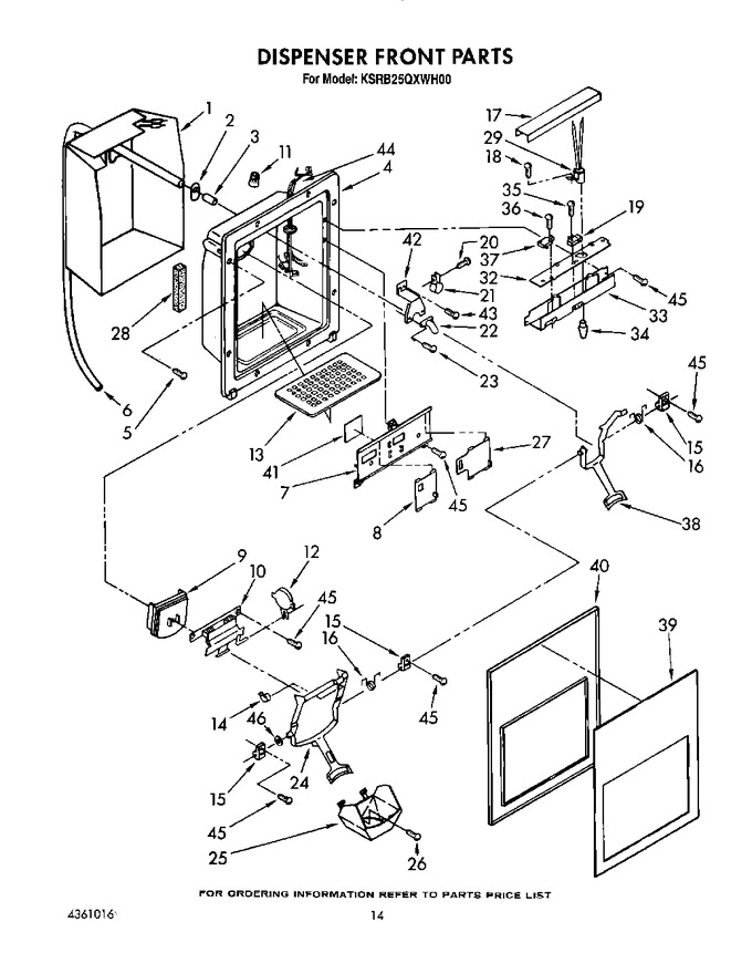 Diagram for KSRB25QXAL00