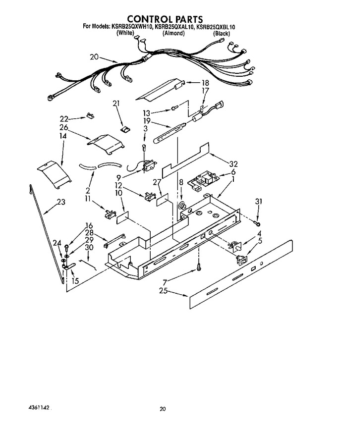 Diagram for KSRB25QXAL10