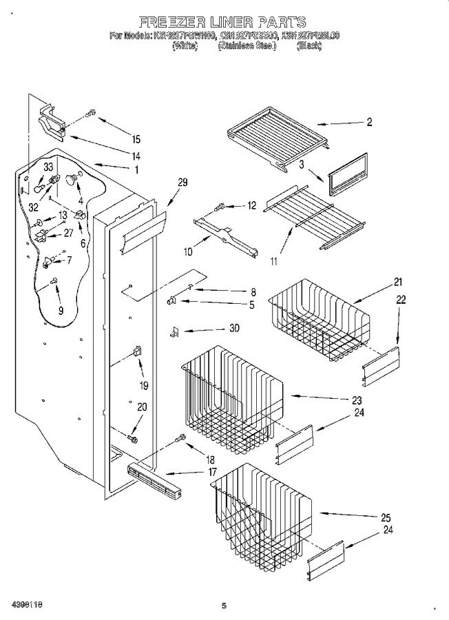 Diagram for KSRB27FGSS00