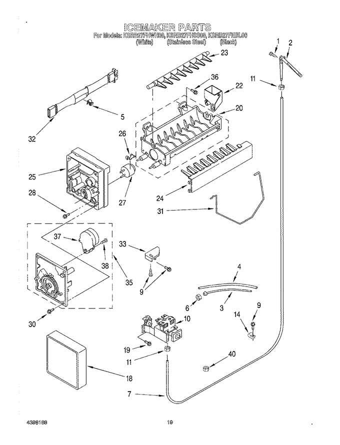 Diagram for KSRB27FHSS00