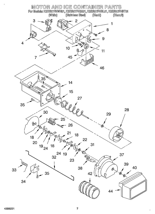 Diagram for KSRB27FHSS01