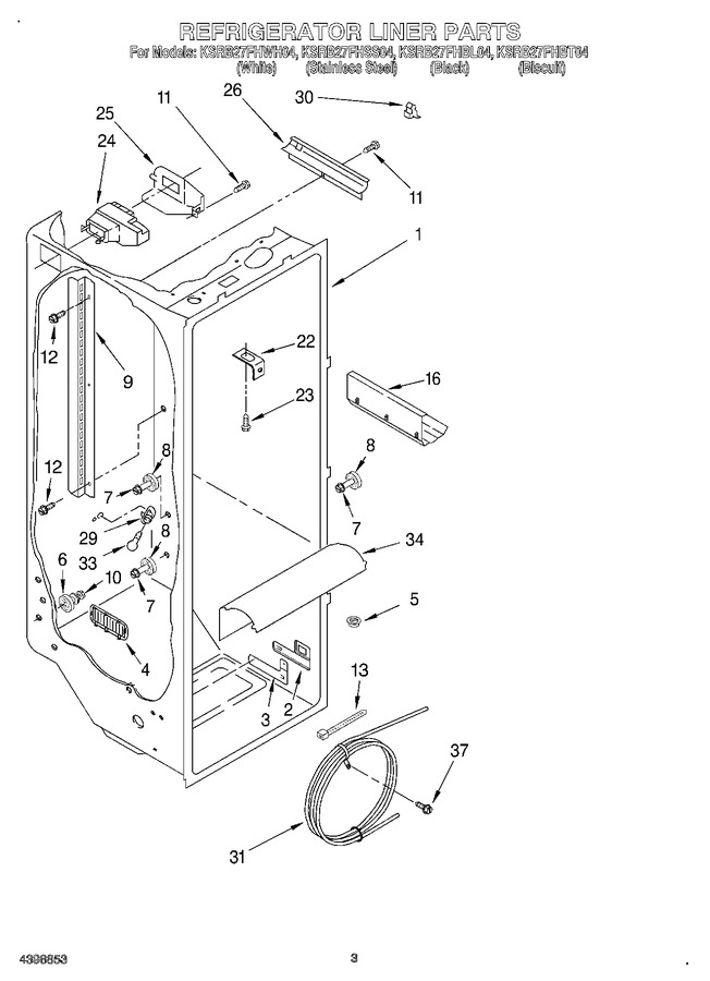 Diagram for KSRB27FHBL04