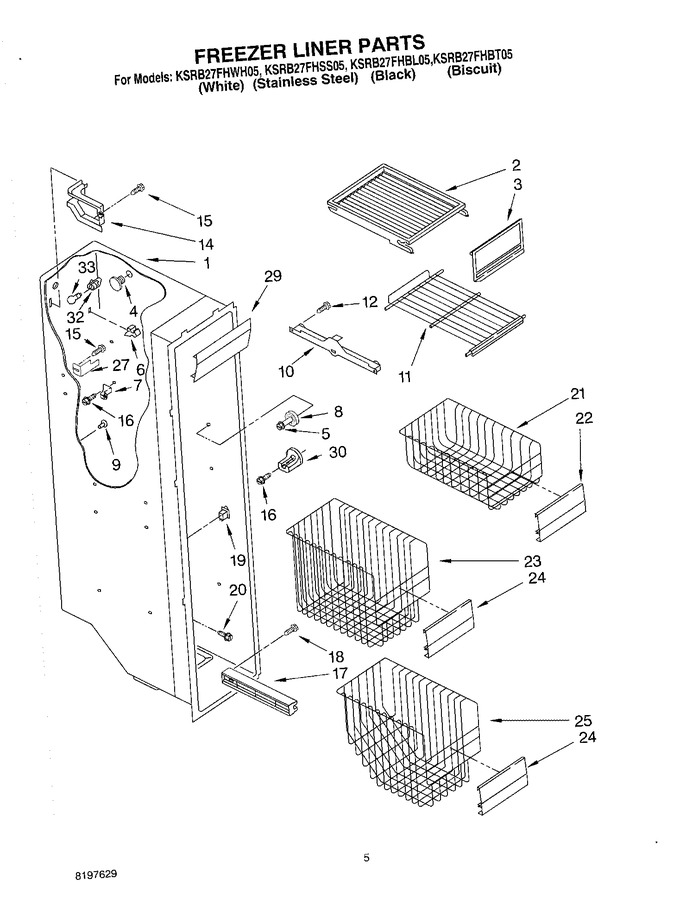 Diagram for KSRB27FHBL05