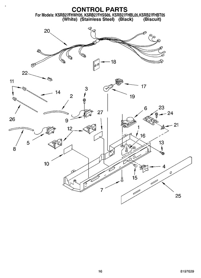 Diagram for KSRB27FHSS05